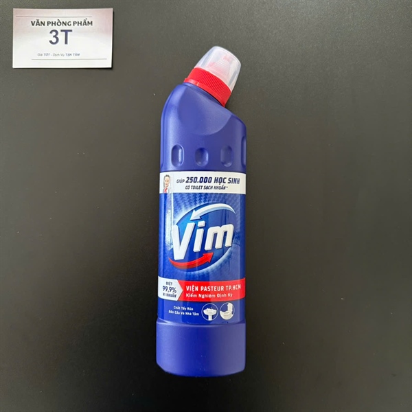 Nước tẩy nhà vệ sinh Vim diệt khuẩn 500ml - Chai