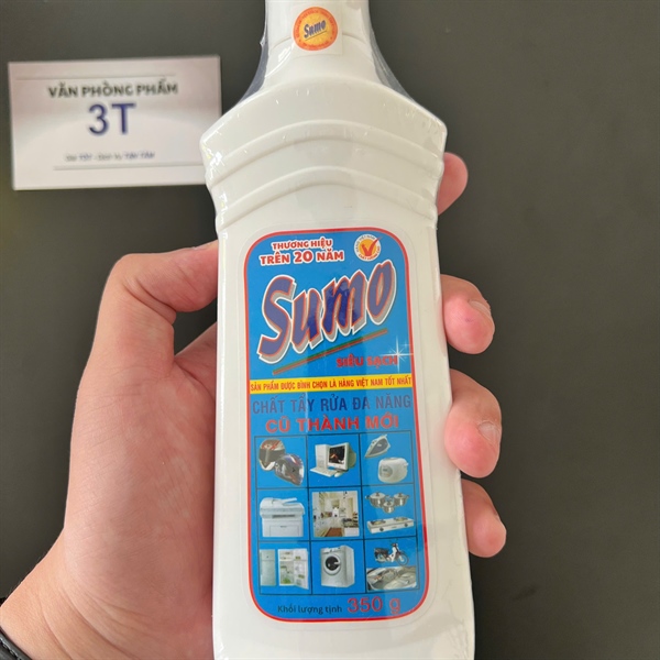 Nước tẩy đa năng Sumo 350g - Chai 3 Nước tẩy đa năng Sumo 350g - Chai - Ảnh 3
