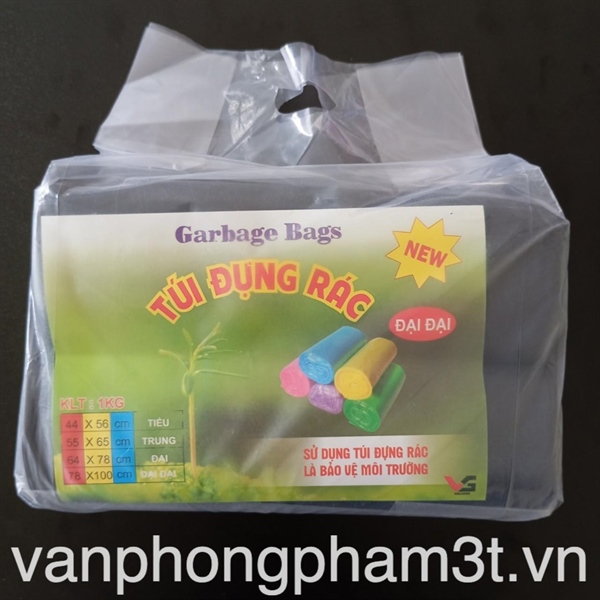 Túi rác siêu dai size ĐẠI ĐẠI 78x92cm - Kg