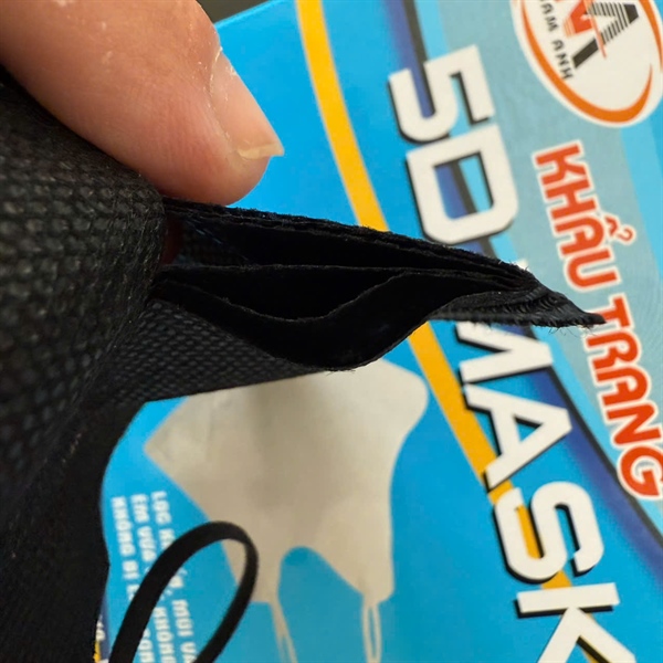 Khẩu trang 5D Mask Nam Anh lọc khuẩn, mùi và bụi (10 cái/hộp) - Hộp 3 Khẩu trang 5D Mask Nam Anh lọc khuẩn, mùi và bụi (10 cái/hộp) - Hộp - Ảnh 3