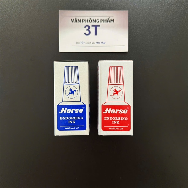 Mực in Horse chính hãng 30ml - Hộp