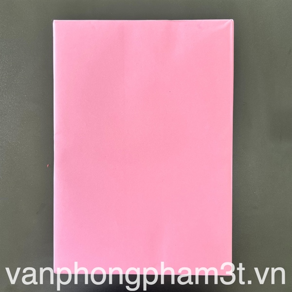 Giấy A4 (giấy mềm) màu hồng (400 tờ/ream) - Ream