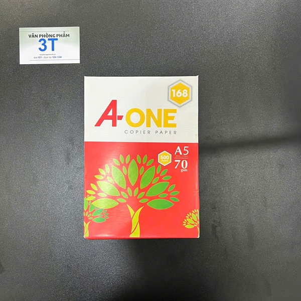 Giấy A5 trắng A-One 70GSM (500 tờ/ Ream) - Ream
