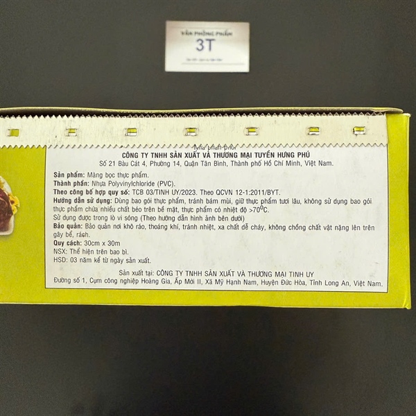 Màng bọc Laptop (thực phẩm) chính hãng Ringo 30cm x 30m, 45cm x 20m - Cuộn 4 Màng bọc Laptop (thực phẩm) chính hãng Ringo 30cm x 30m, 45cm x 20m - Cuộn - Ảnh 4
