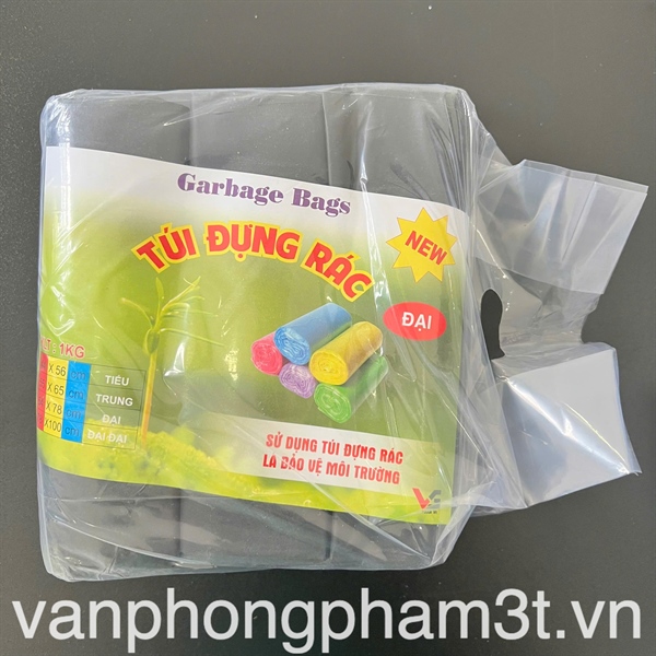 Túi rác siêu dai size ĐẠI 64x78cm - Kg