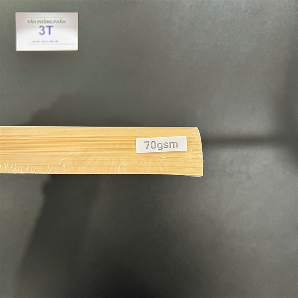 Giấy A4 (giấy mềm) màu VÀNG KEM (400 tờ/ream) - Ream 3 Giấy A4 (giấy mềm) màu VÀNG KEM (400 tờ/ream) - Ream - Ảnh 3