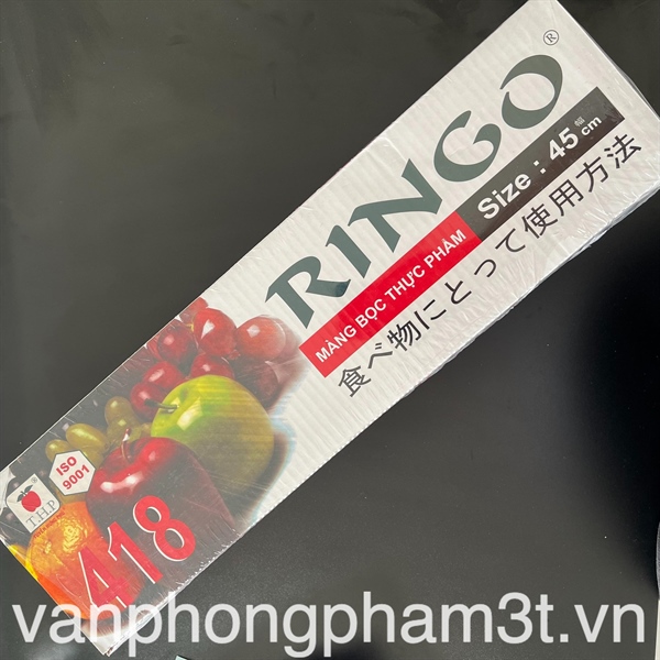 Màng bọc Laptop (Thực Phẩm) Ringo 45cm x 300m - Hộp