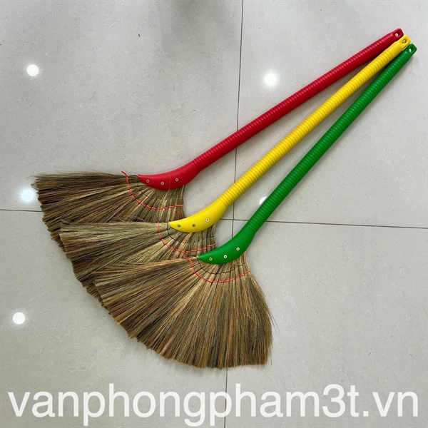 Chổi cỏ cán nhựa - Cái
