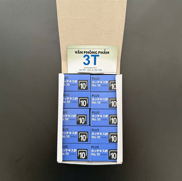 Kim bấm số 10 PLUS - Hộp nhỏ 4 Kim bấm số 10 PLUS - Hộp nhỏ - Ảnh 4