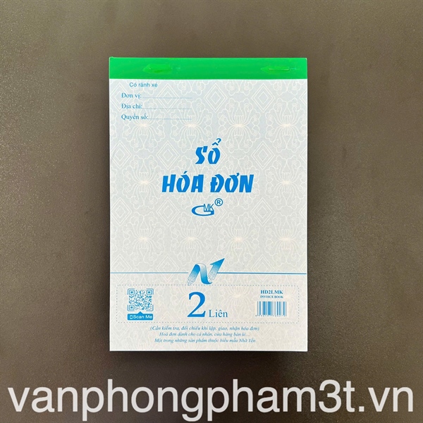 Hoá đơn tay 2 liên ( Bộ 100 tờ) - Bộ
