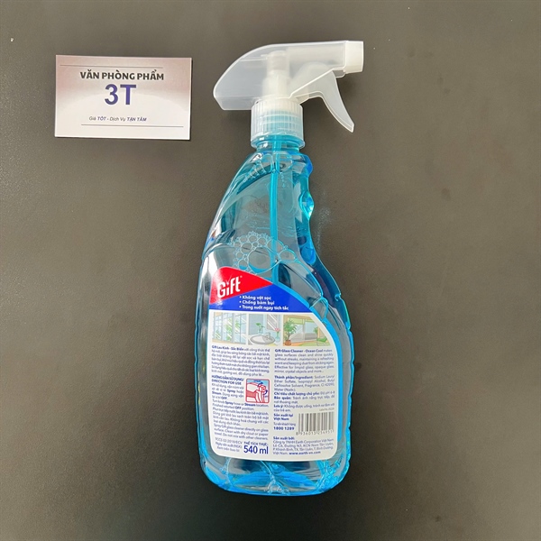Nước Lau Kính Gift sắc biển 540ml - Chai 2 Nước Lau Kính Gift sắc biển 540ml - Chai - Ảnh 2