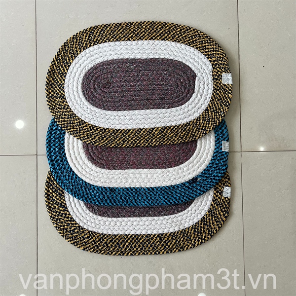 Thảm vải Oval - Cái