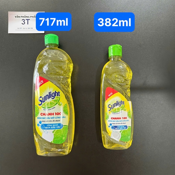 Nước rửa chén Sunlight chanh - Chai 2 Nước rửa chén Sunlight chanh - Chai - Ảnh 2