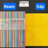Giấy A4 (giấy mềm) SUMMER màu vàng chanh (100 tờ/ xấp) - Ream 6 kiotviet f575f6f402e1dae3cdf6c4754afaf07d