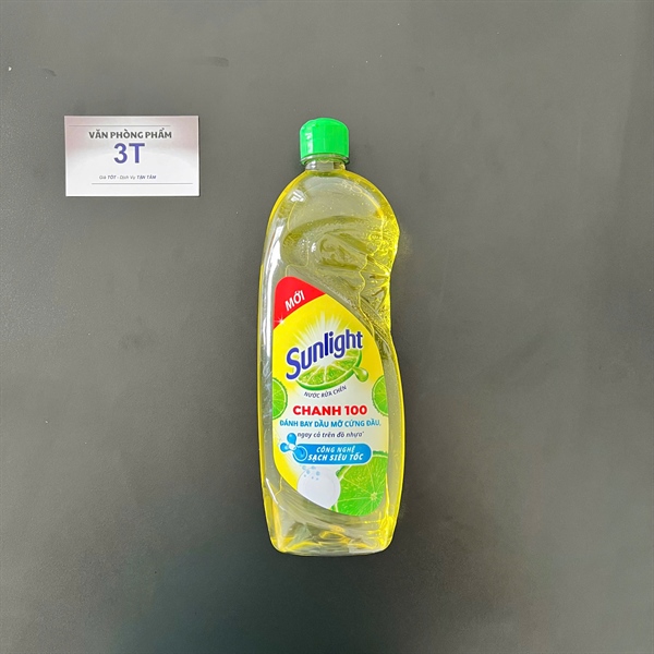 Nước rửa chén Sunlight chanh - Chai