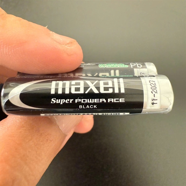 Pin tiểu Maxell AAA ( Lốc 2 Cục) - Lốc 3 Pin tiểu Maxell AAA ( Lốc 2 Cục) - Lốc - Ảnh 3